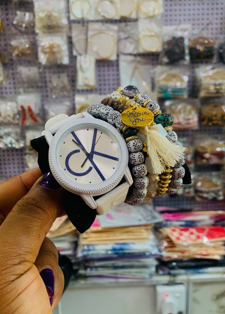 CK Watch & bead combo (boxed) bead designs may be similar