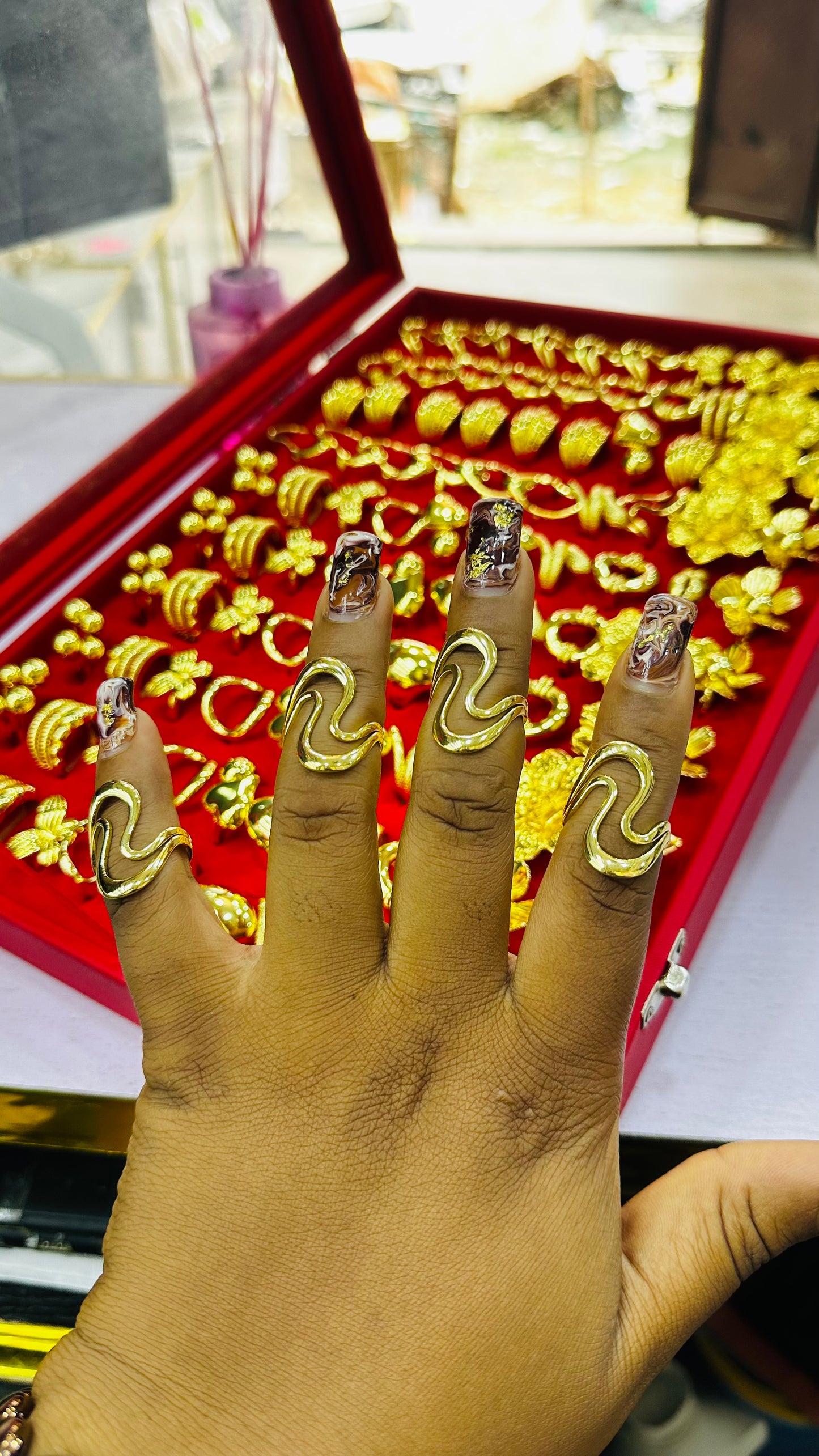 Gold Statement Rings