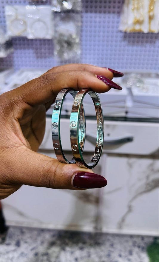 Cartier Steel bangles