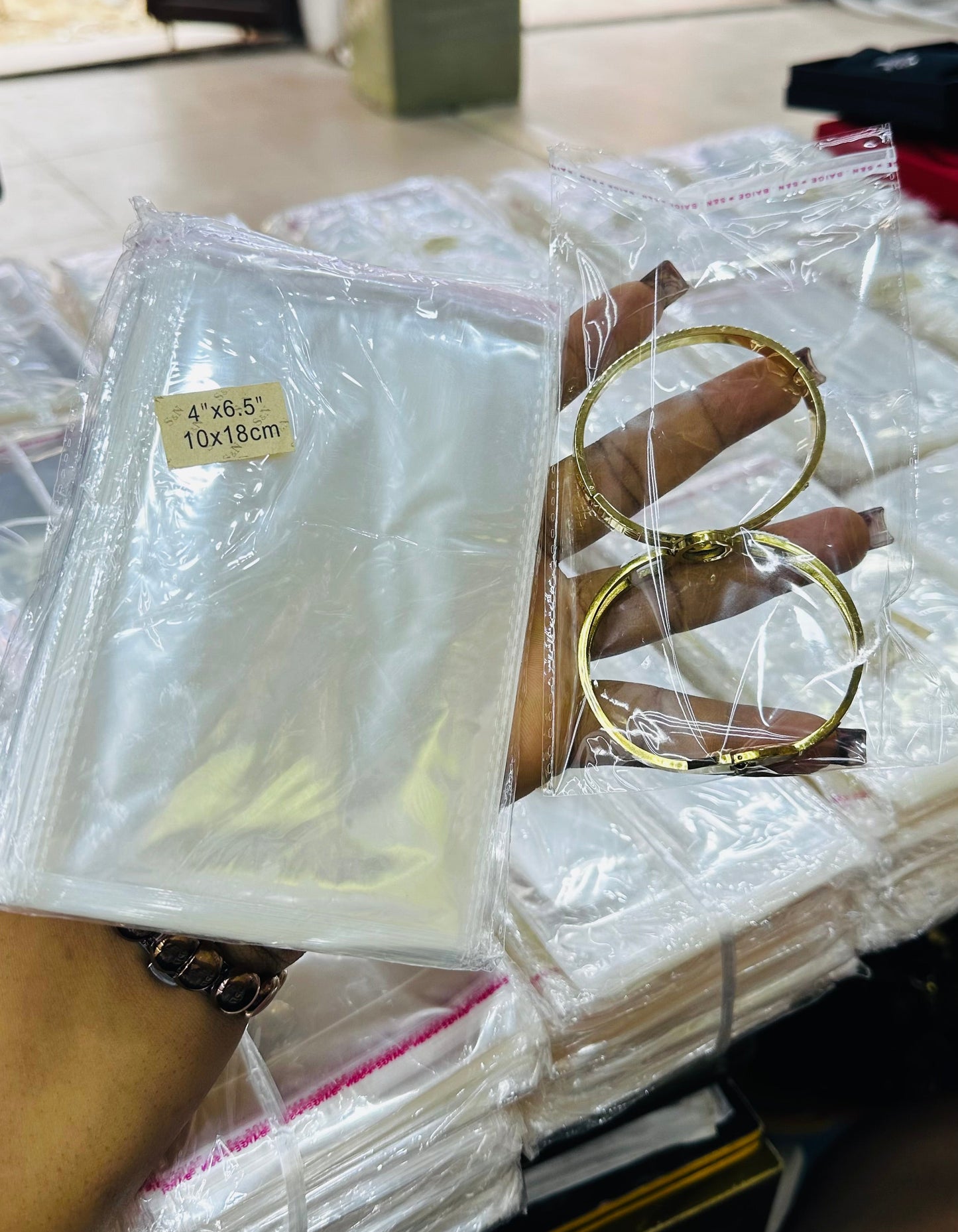 Jewelry packaging nylon (100 pcs)