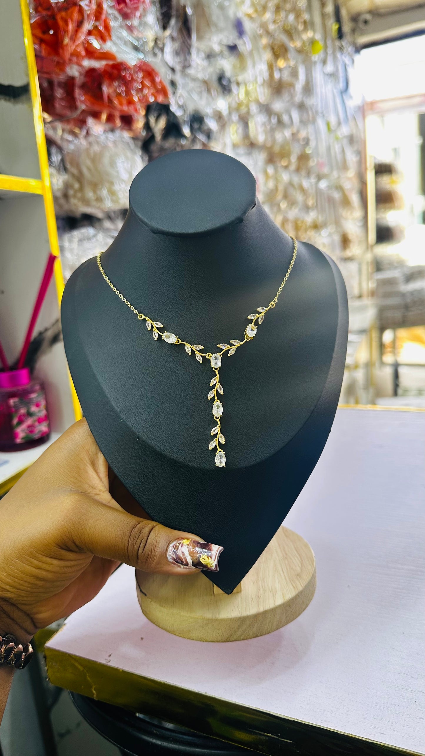 Leaf vine Necklace
