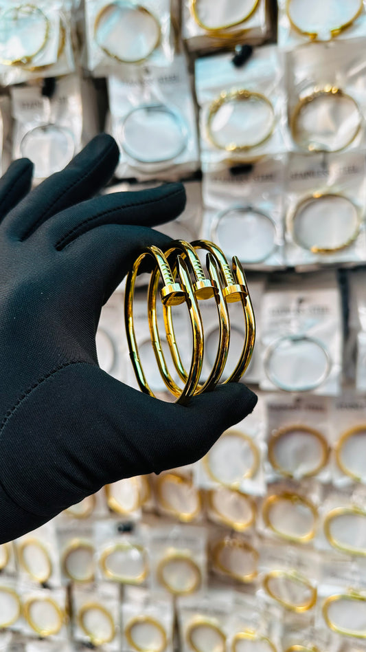 Branded Nail Bangle