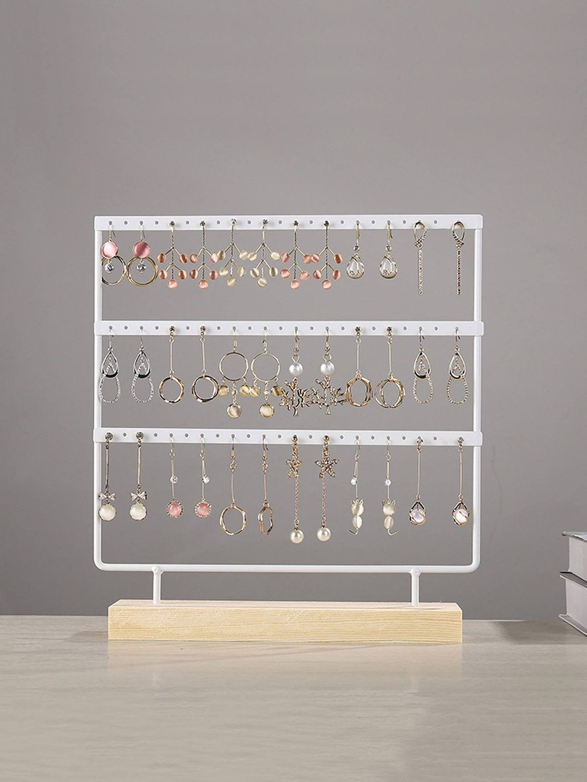Earrings display rack
