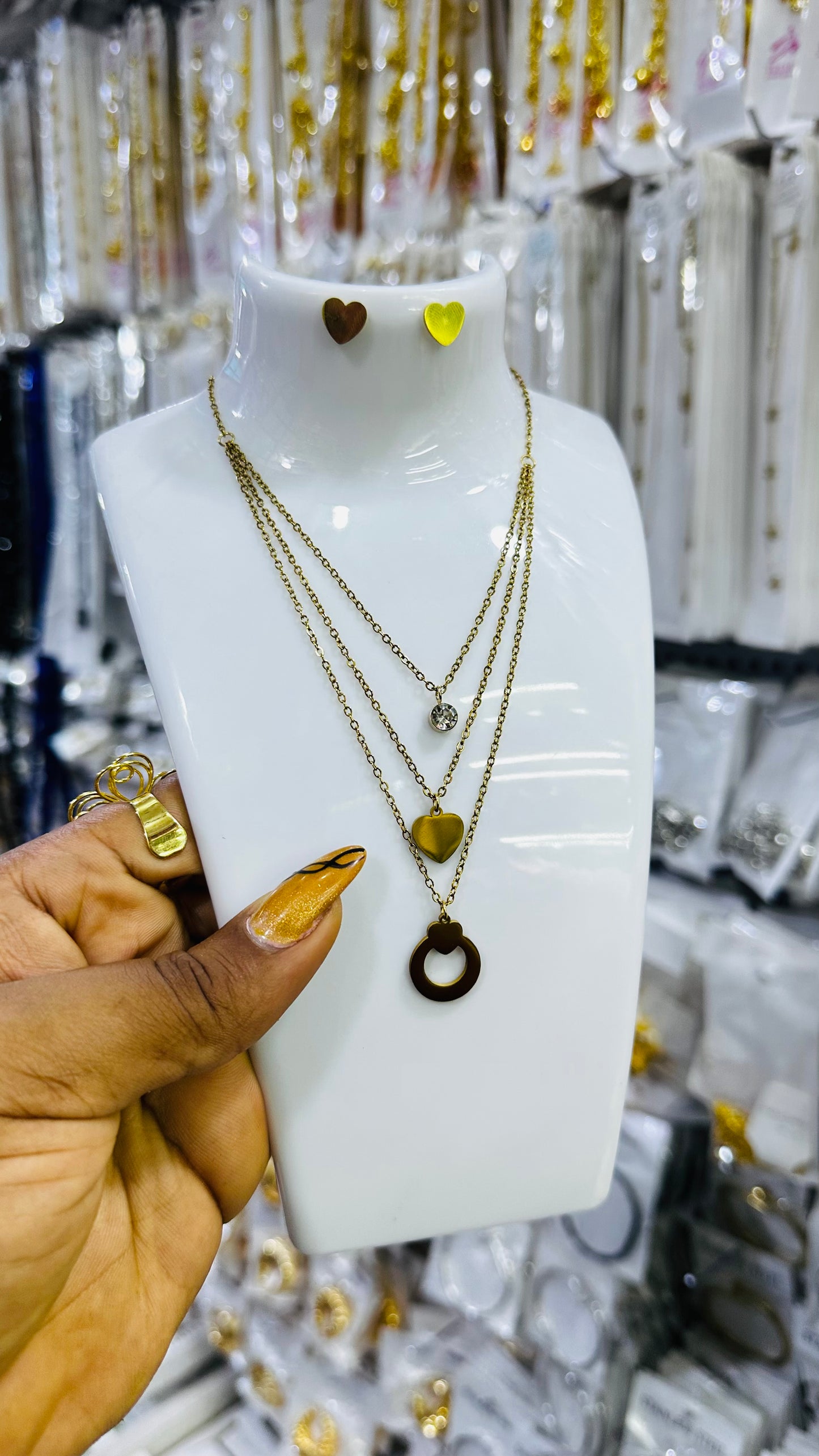 3 layered Neckchain