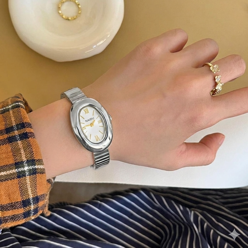 Naidu slim Wristwatch