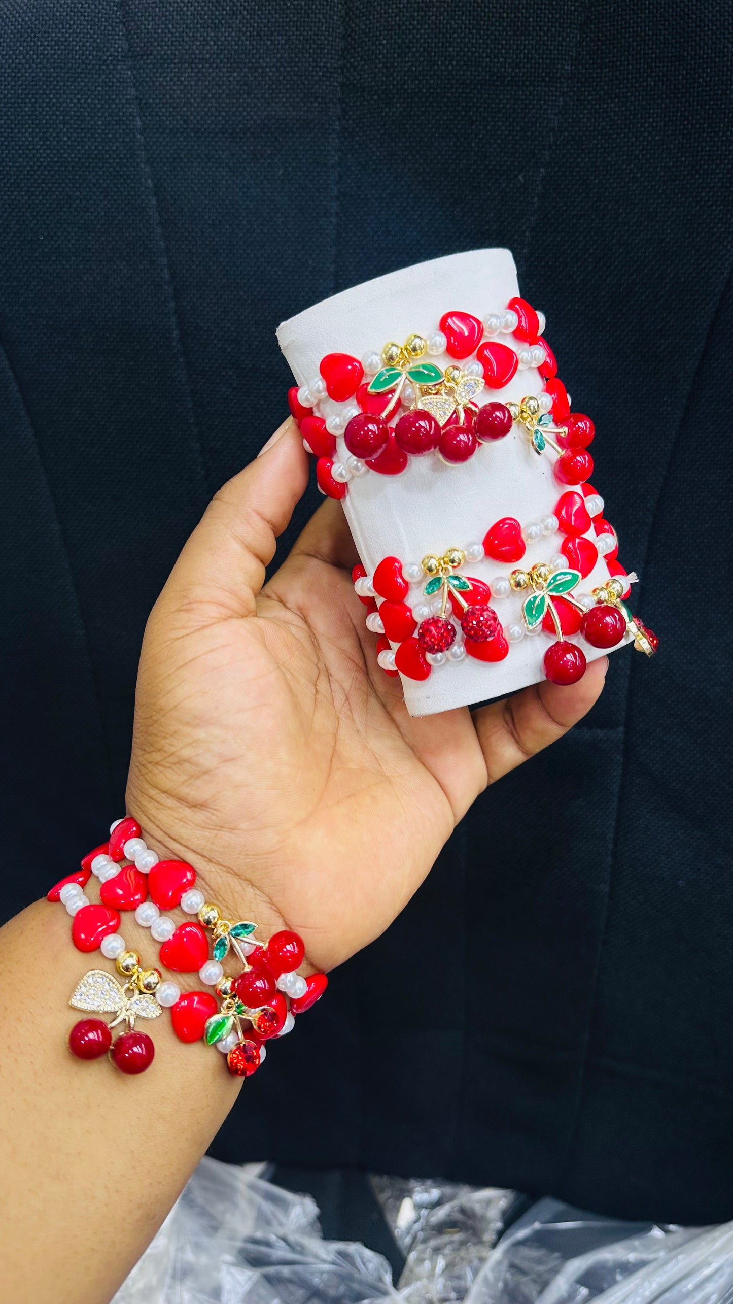 3n1 shambala bead set 🍒