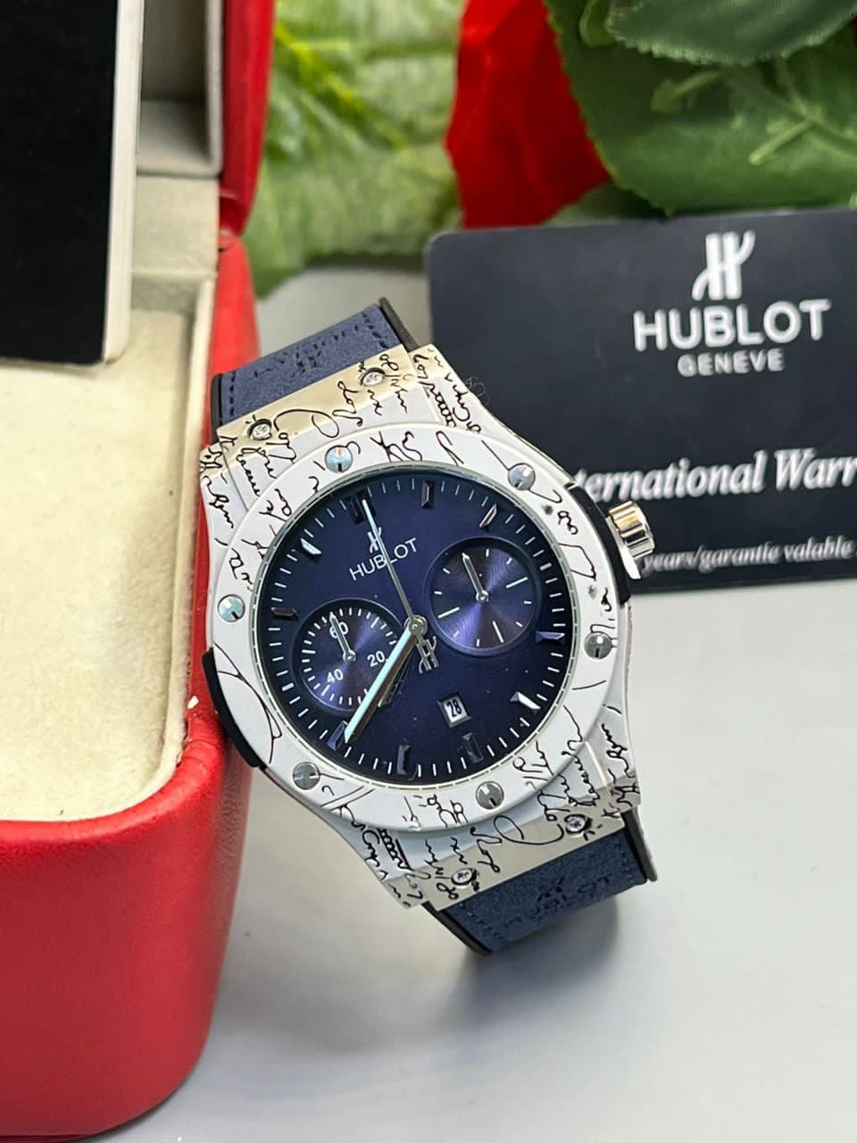 Signature HUBLOT WRISTWATCH (boxed)