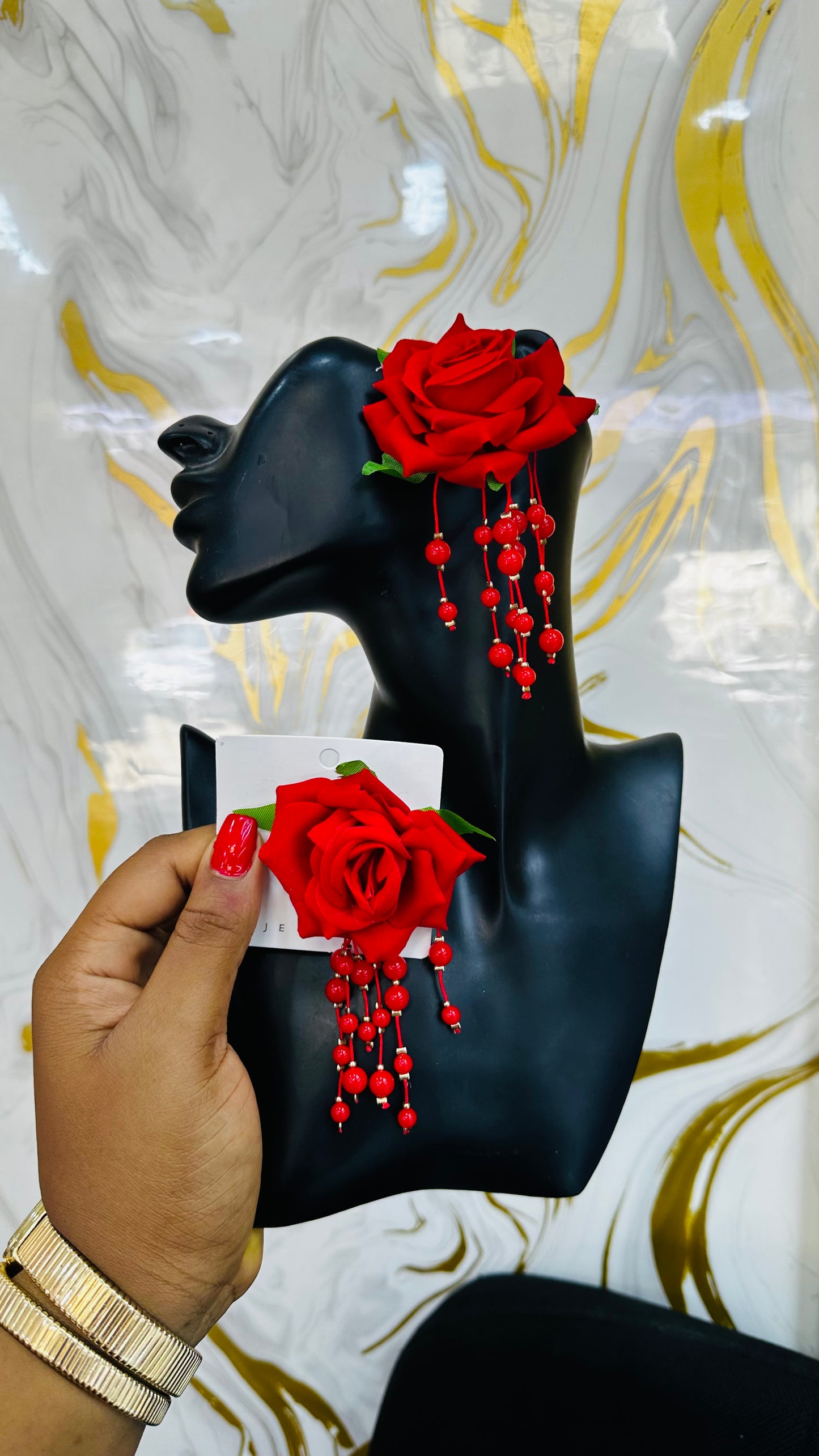 Flower Earrings (model 6)
