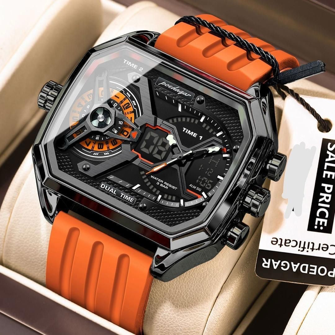 POEDAGAR WRISTWATCH (rubber strap)