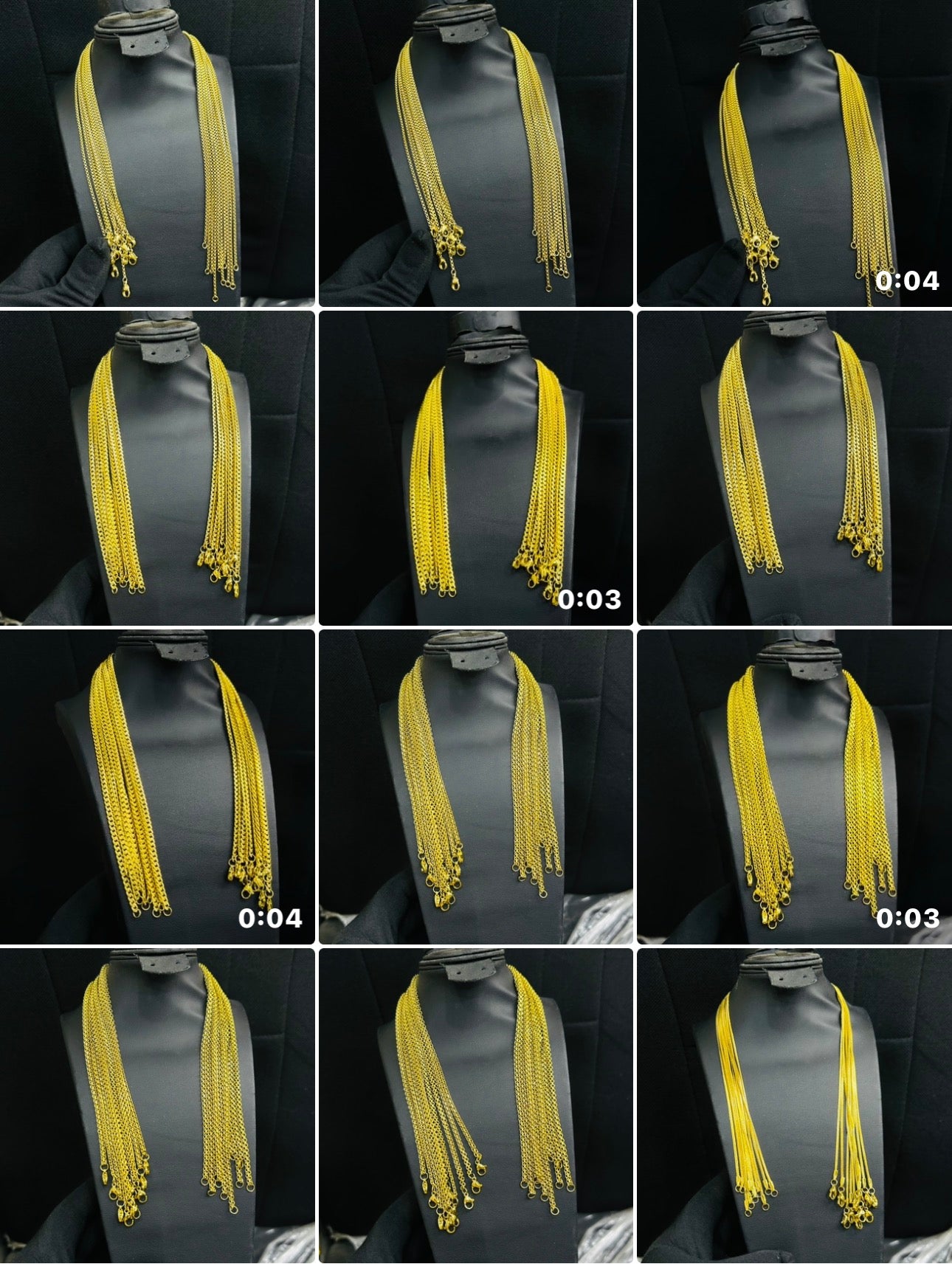 Stainless steel chains