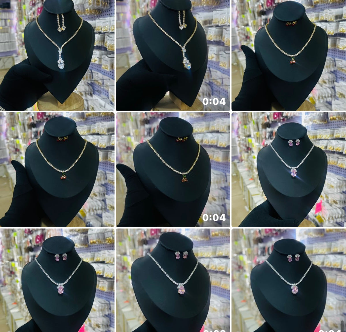 Zirconia Necklace