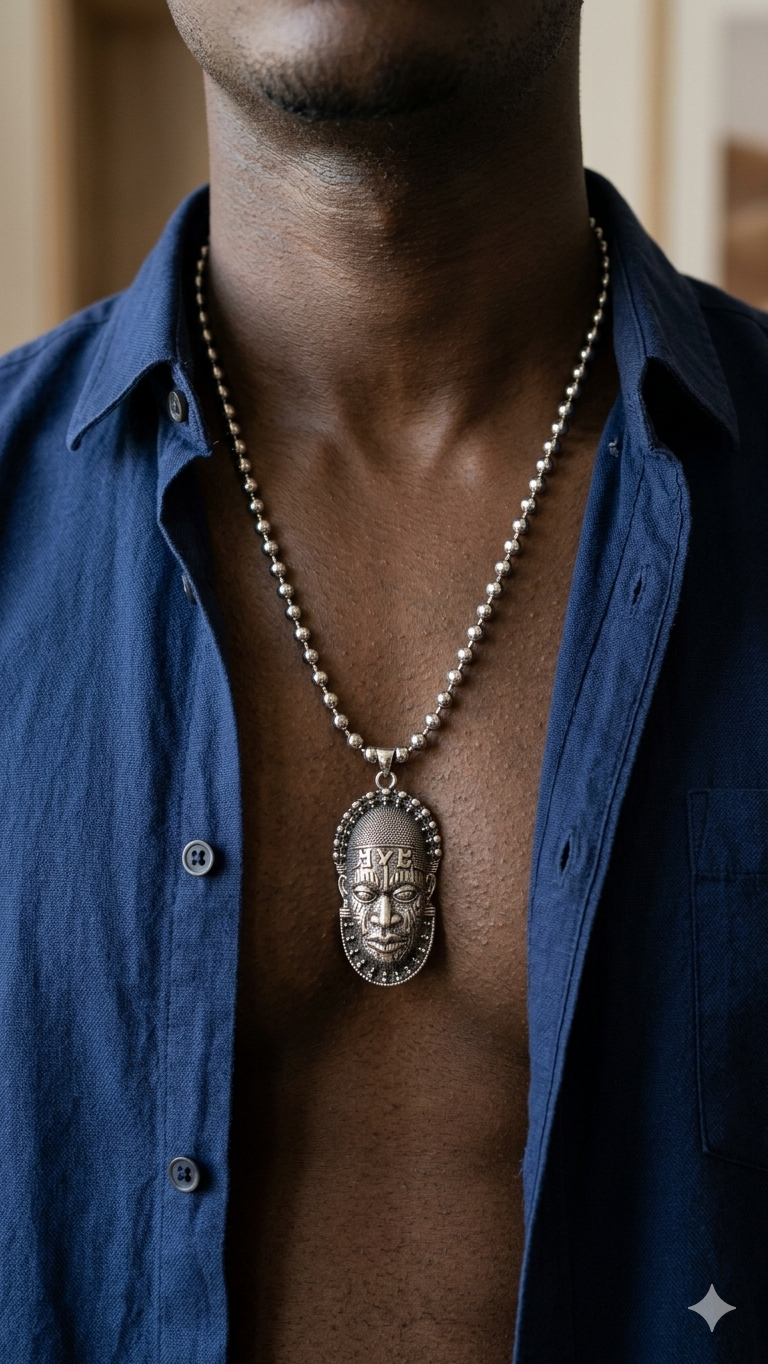 Benin Bronze Necklace