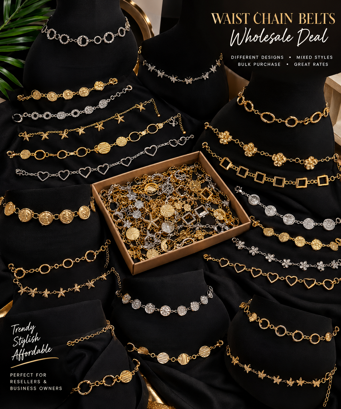 Waist chain belt wholesale deal ✅