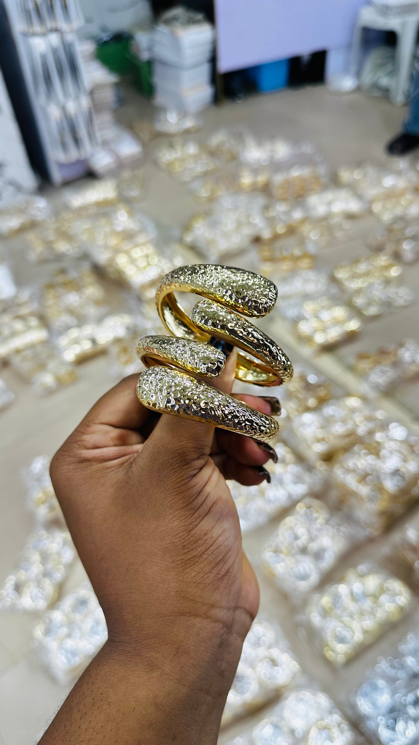Chunky Bangles (steel quality)