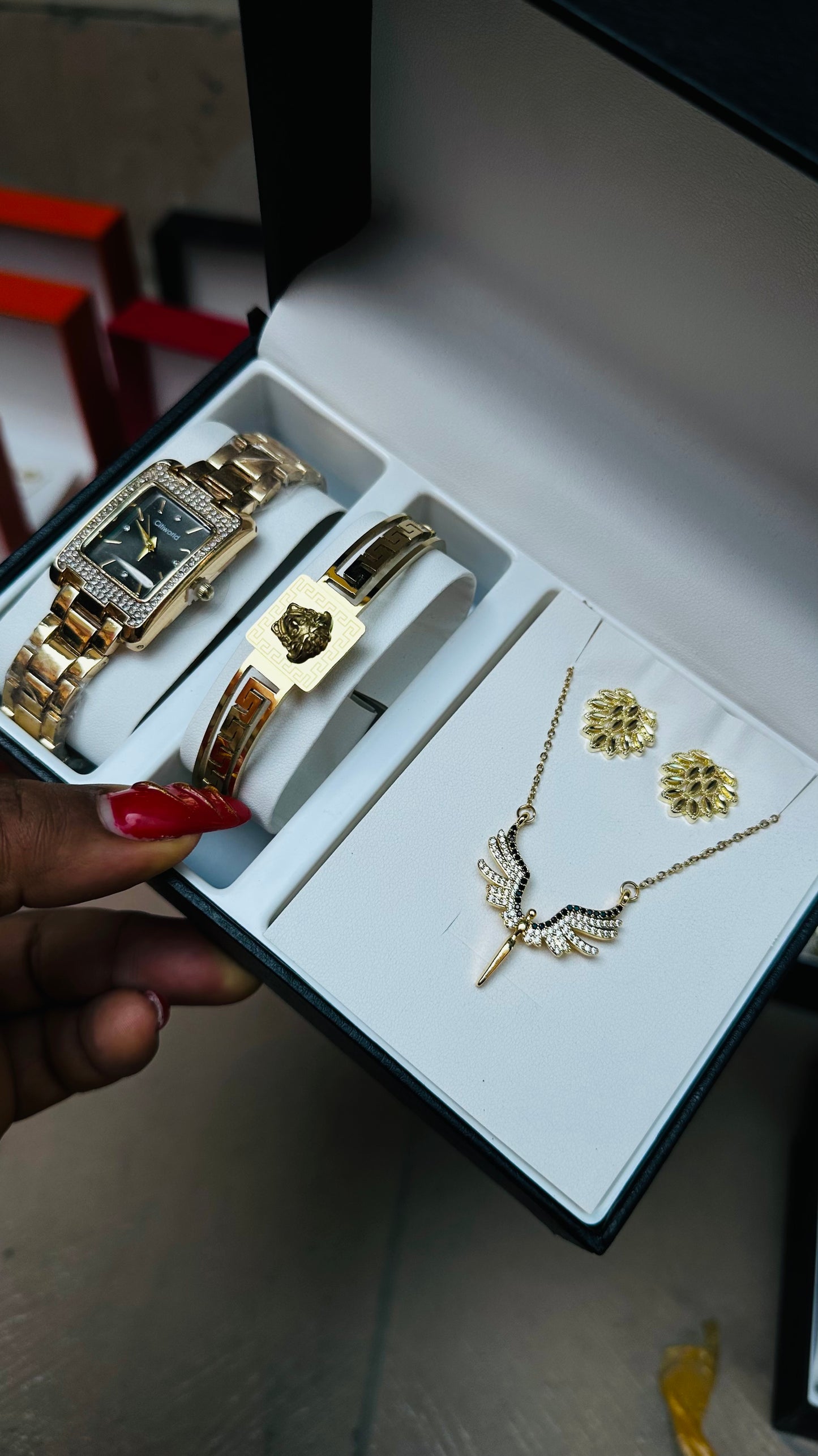 Jewelry Gift box (gold)