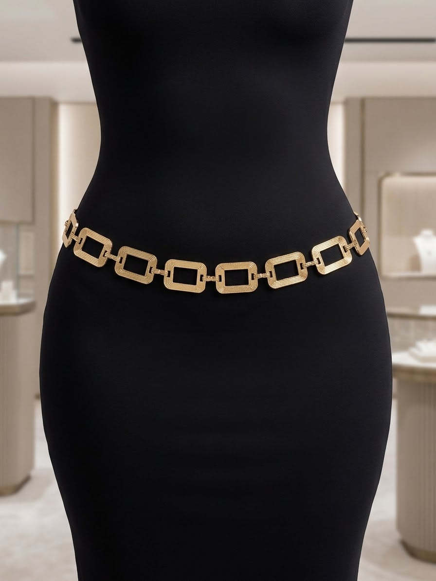 Waist chain Belt (golden✨)
