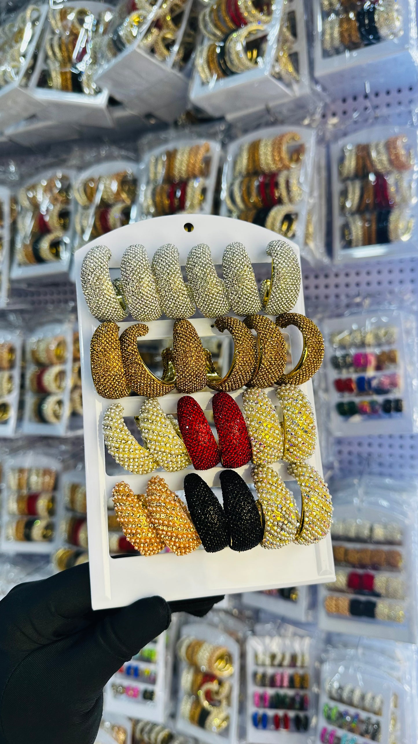 Zirconia Sugar Earrings pack