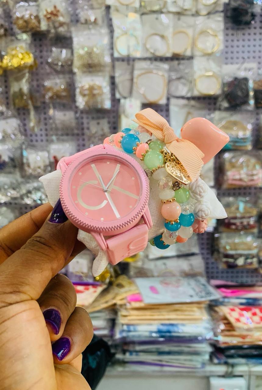 CK Watch & bead combo (boxed) bead designs may be similar