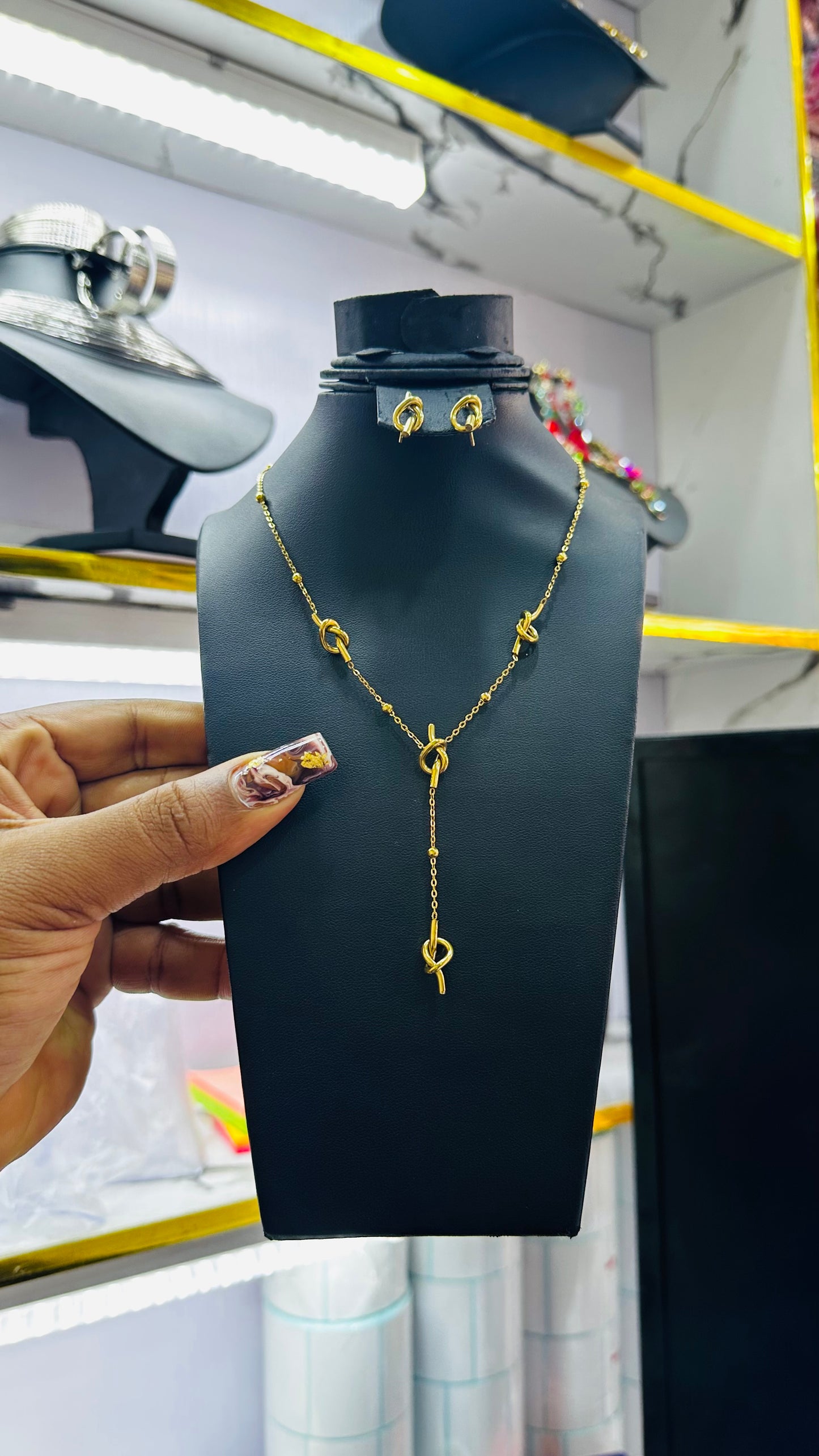Long Drop Necklace