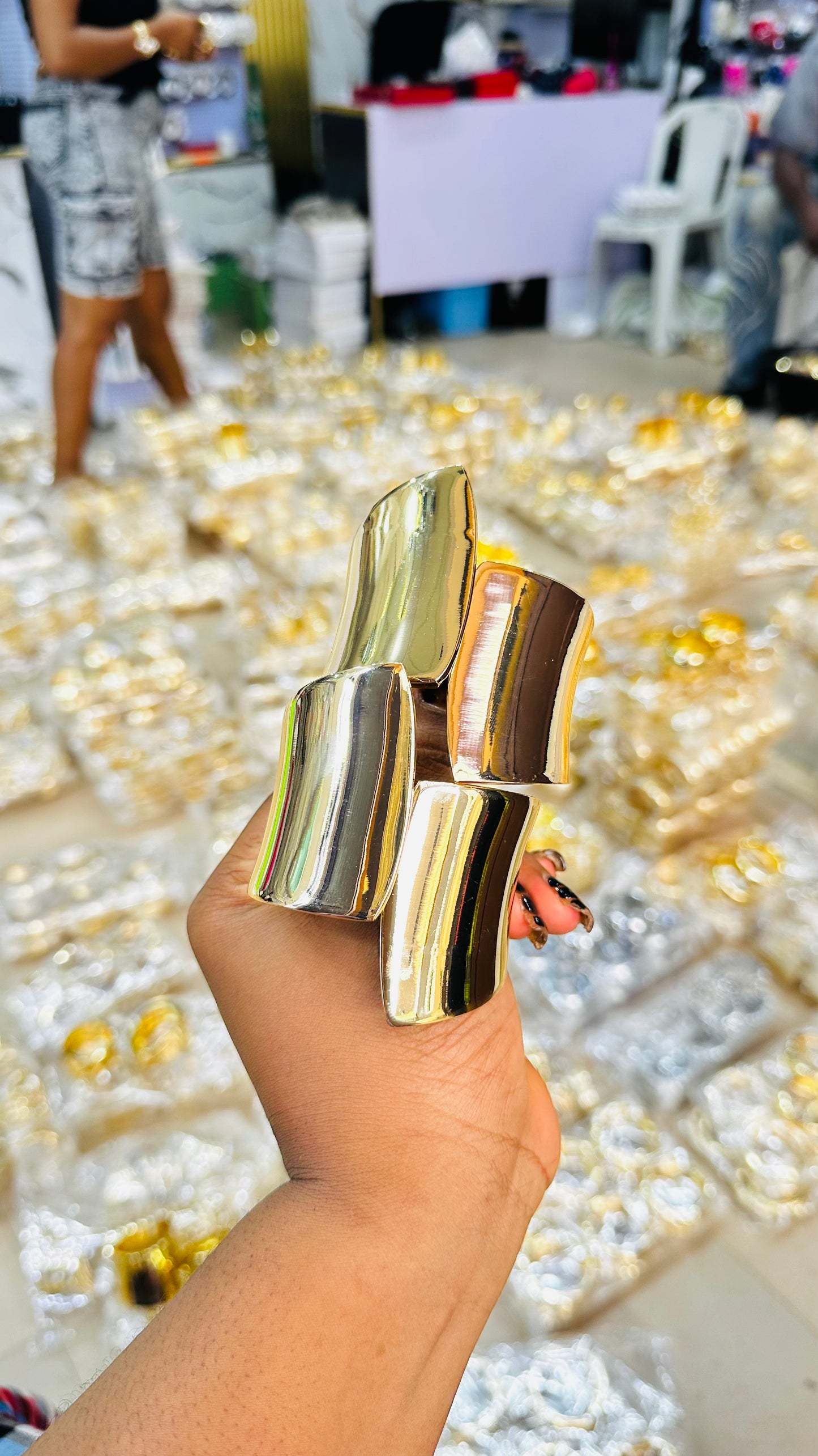 Chunky Bangles (steel quality)