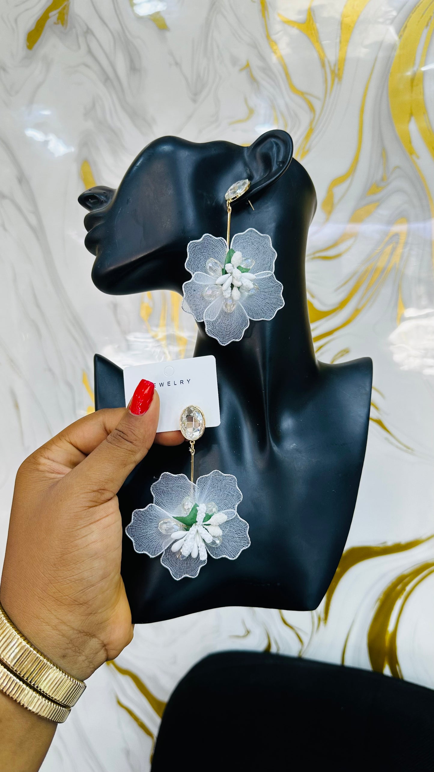 Flower Earrings (model 4)