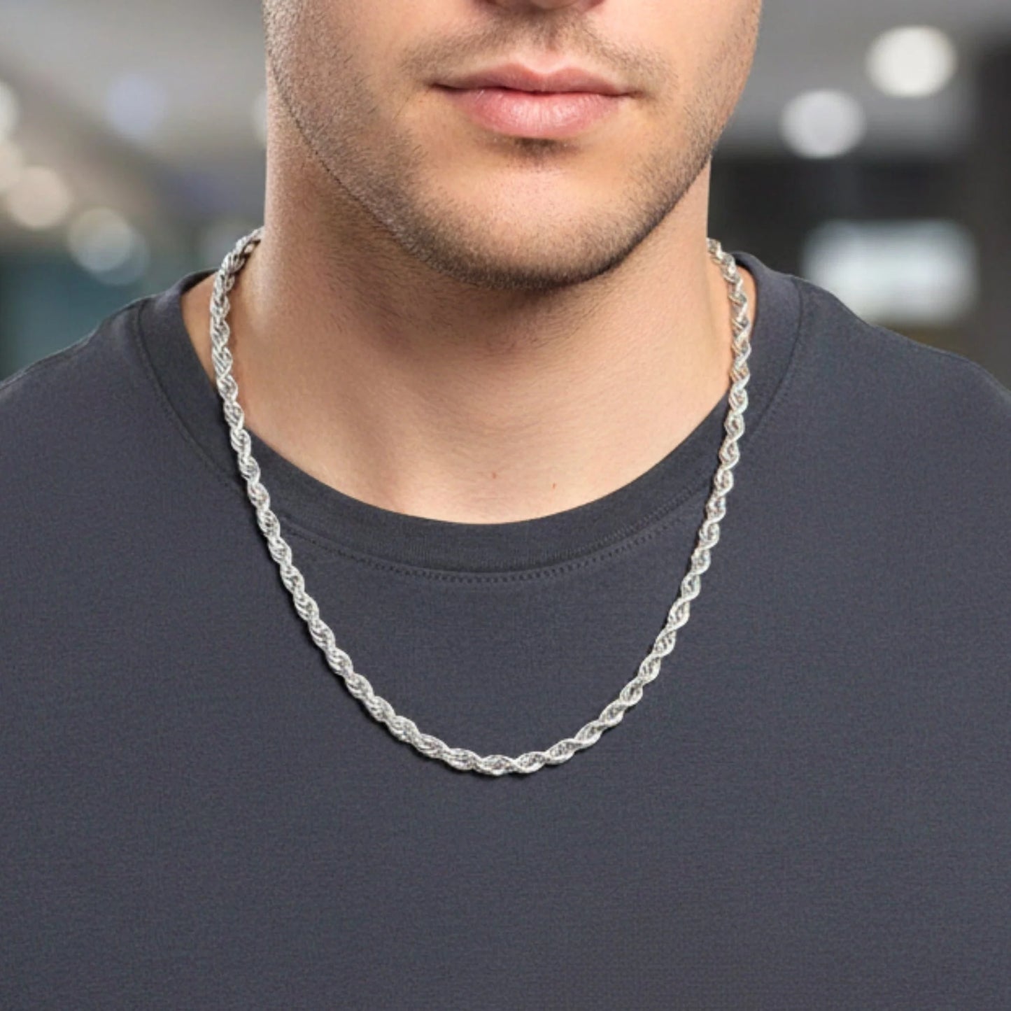 Long Twist Necklace