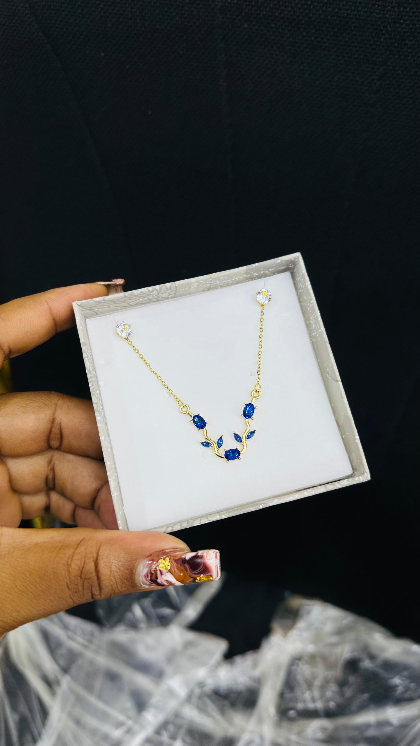 Crystal Vine Necklace
