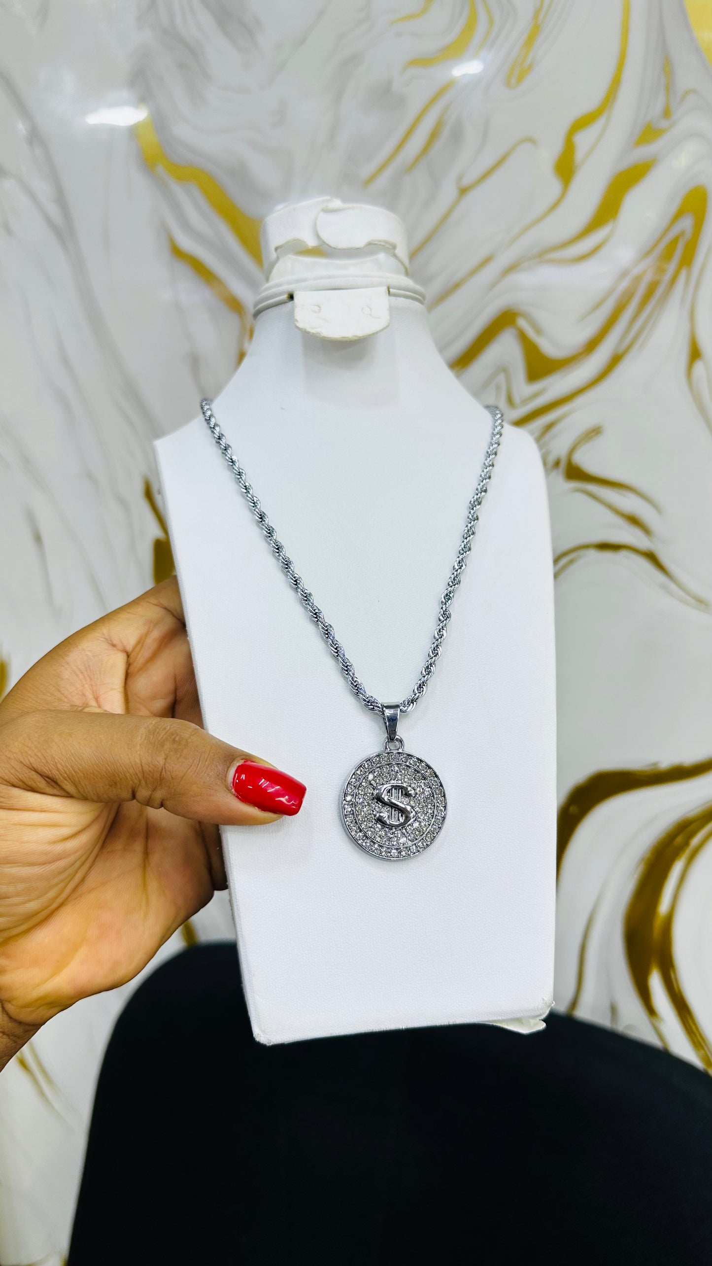 Long stoned Necklace