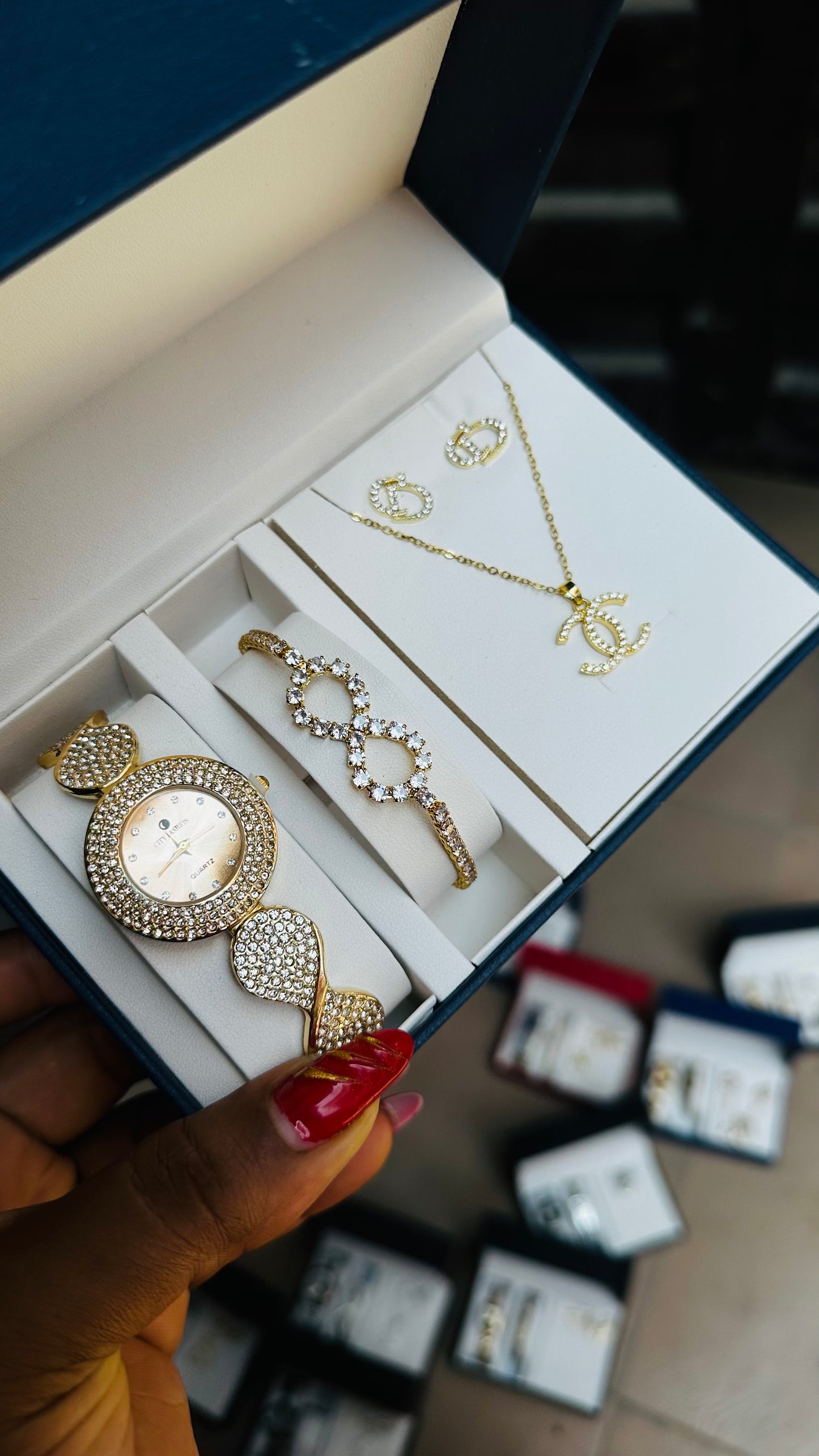 Jewelry Gift box (gold)