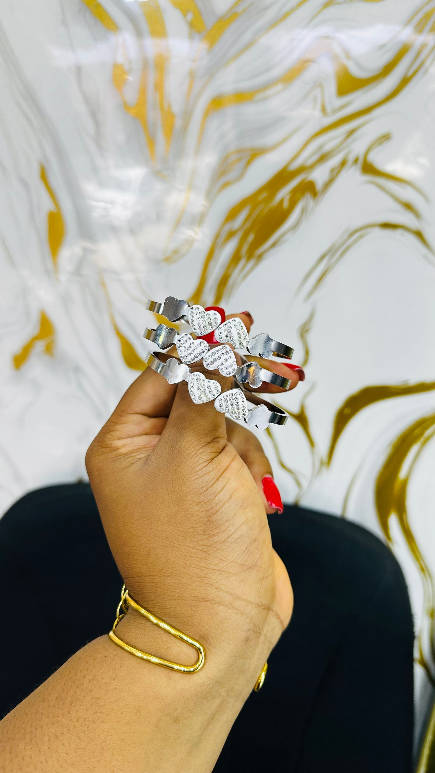 Stainless steel bangles