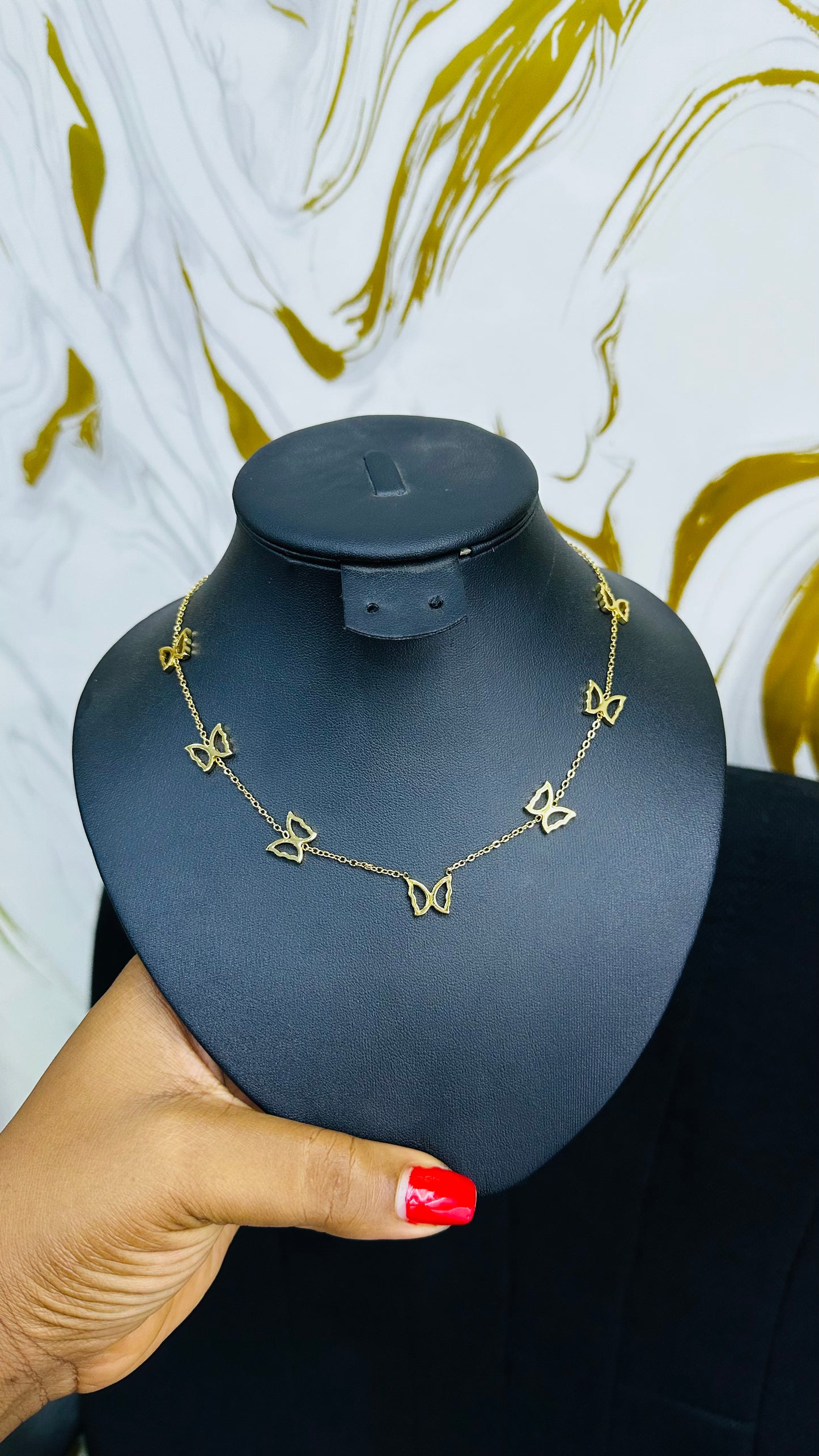 Steel charm Necklace