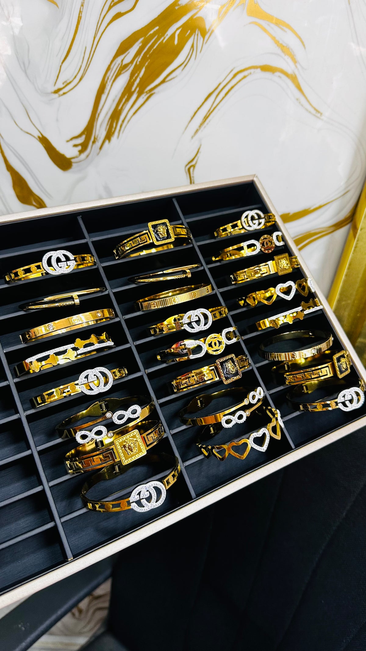 Steel bangles wholesale deal✅