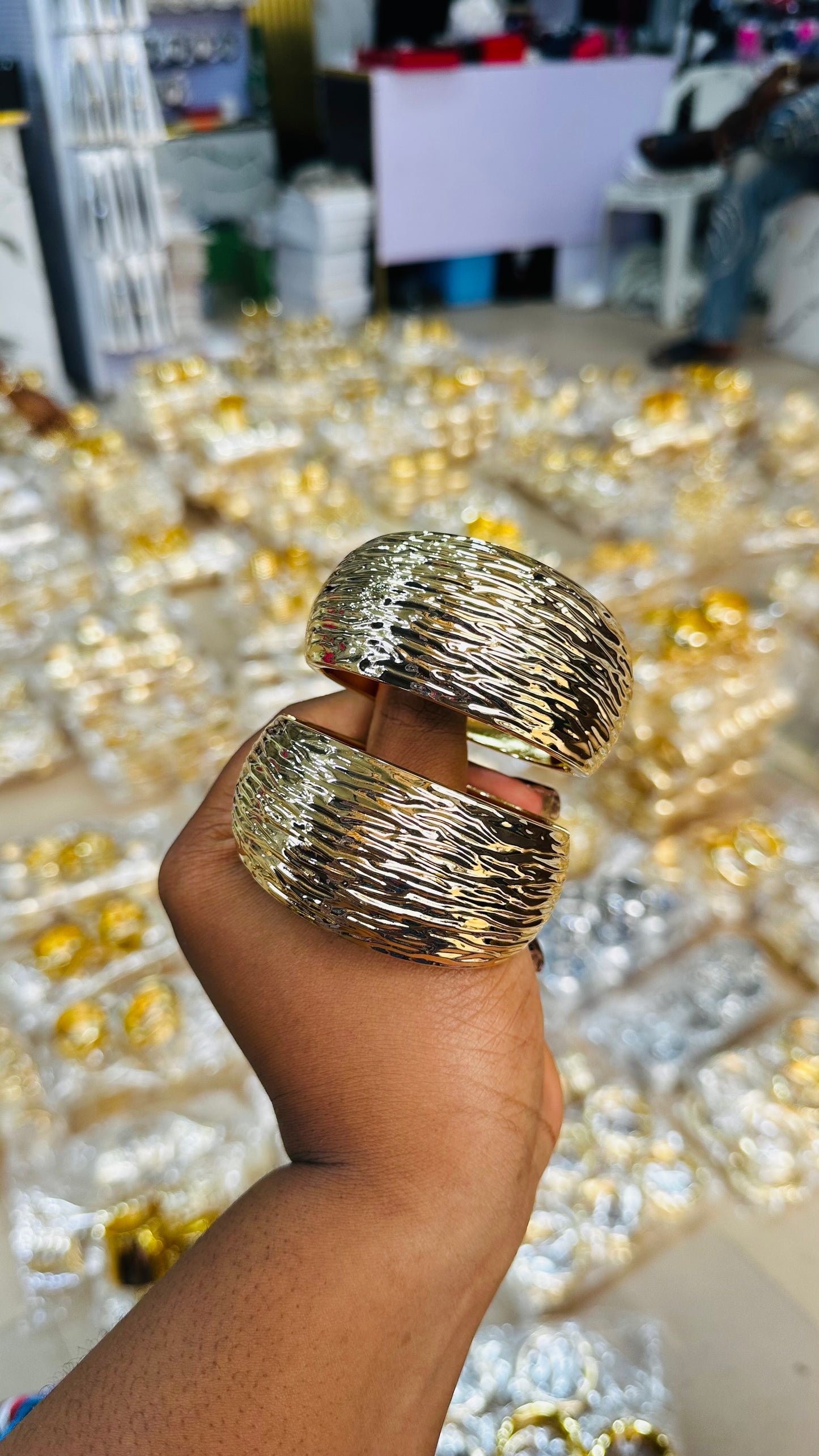 Chunky Bangles (steel quality)