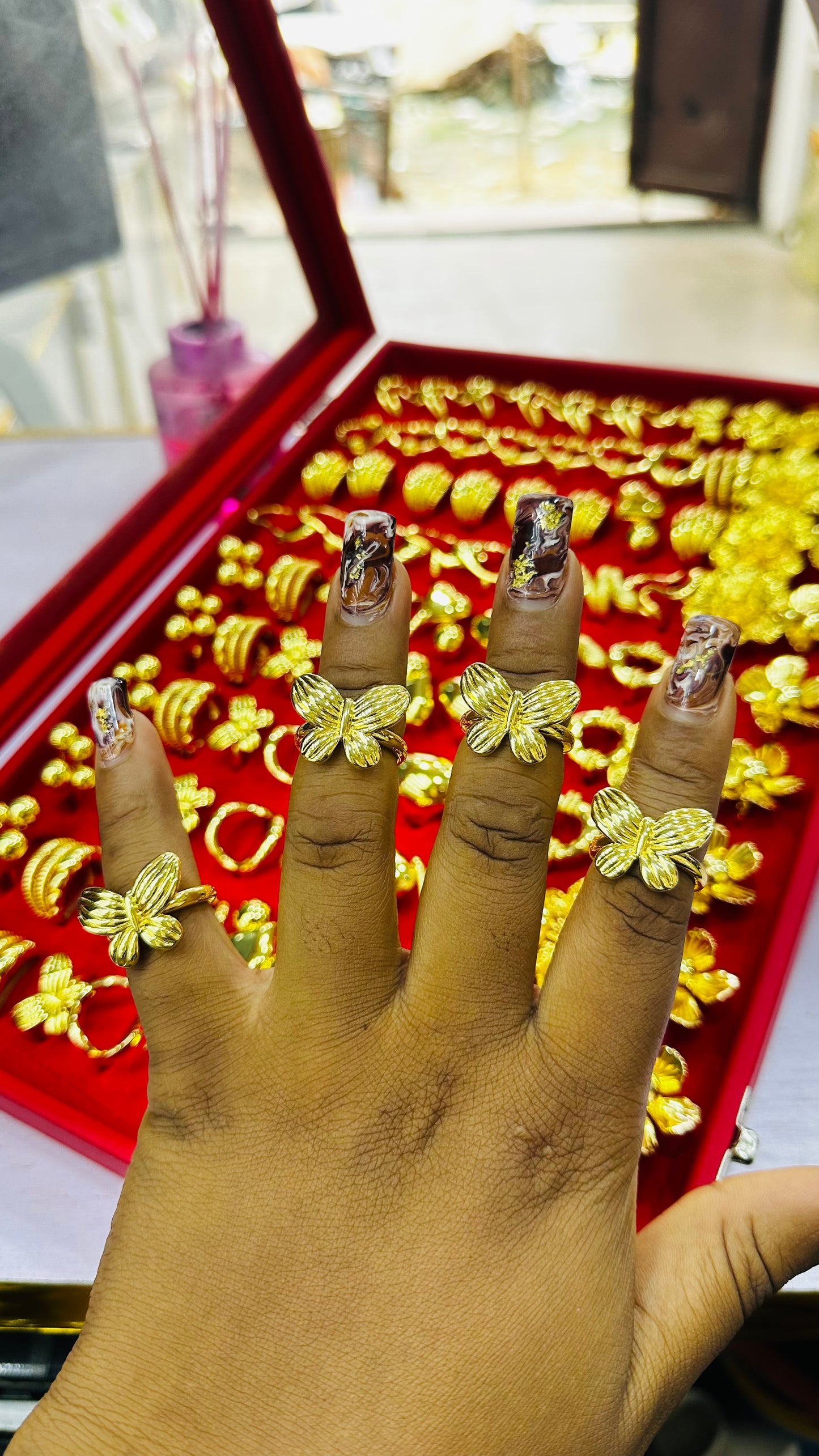 Gold Statement Rings