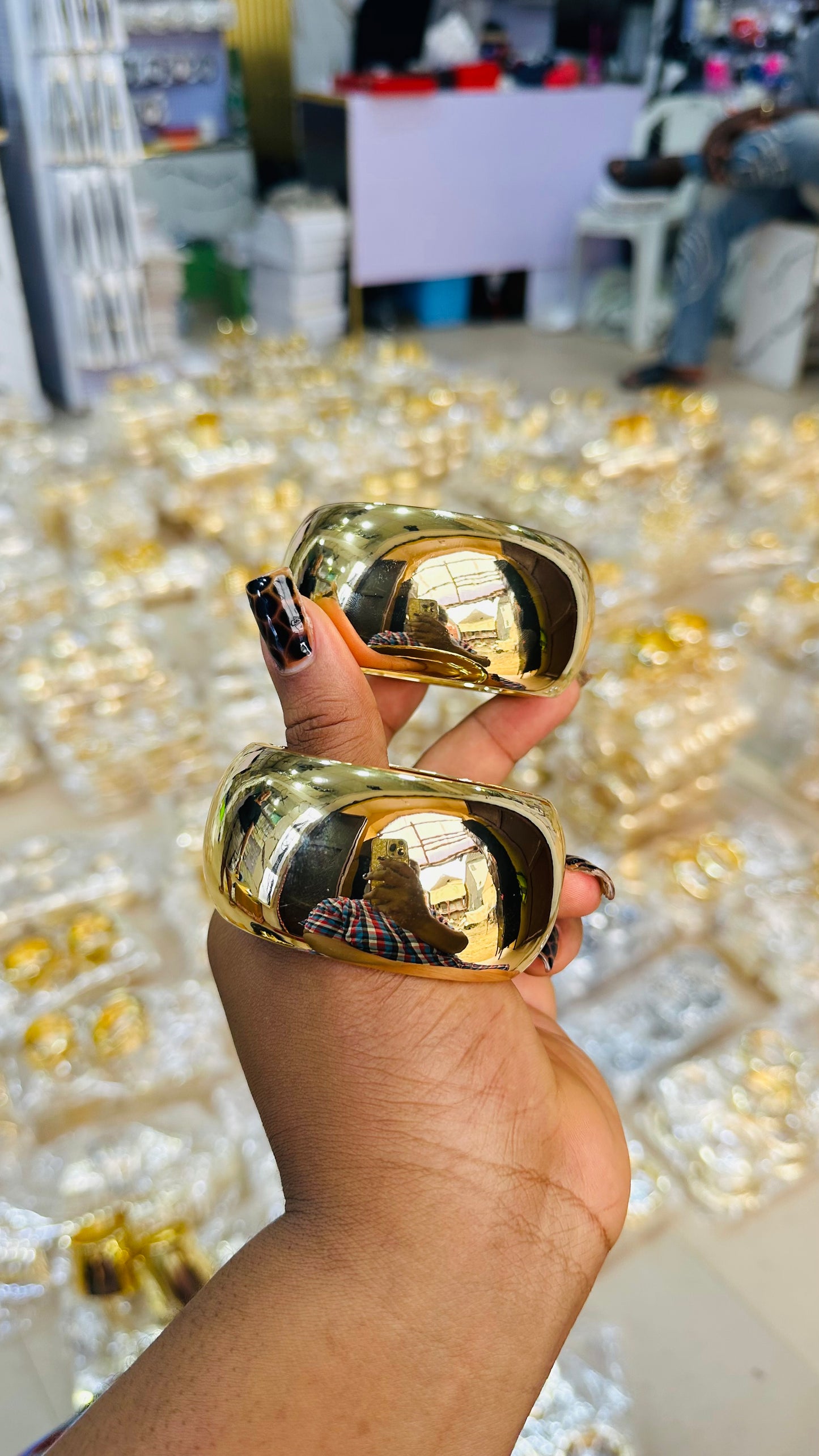 Chunky Bangles (steel quality)