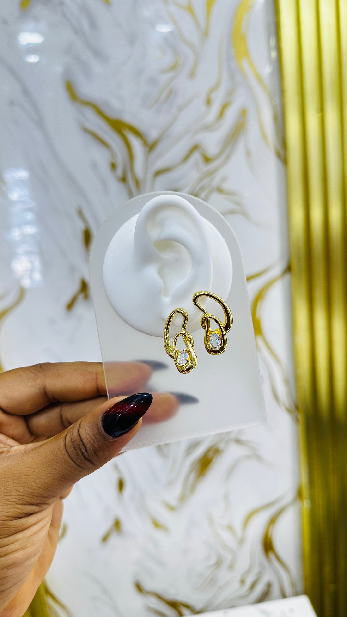 Dainty zirconia Earrings