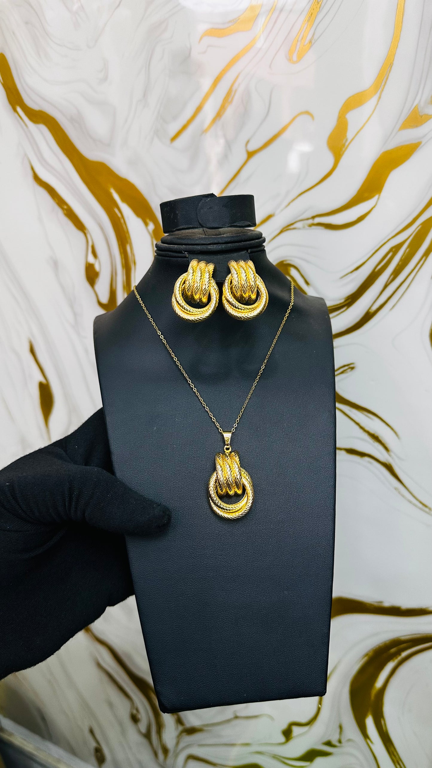 Steel Jewelry Set