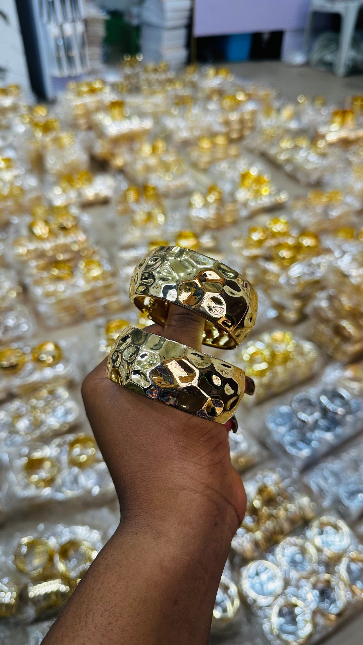 Chunky Bangles (steel quality)