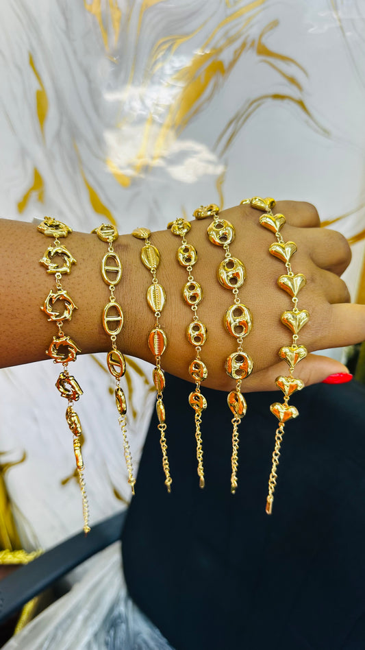 Chunky Charm Bracelets