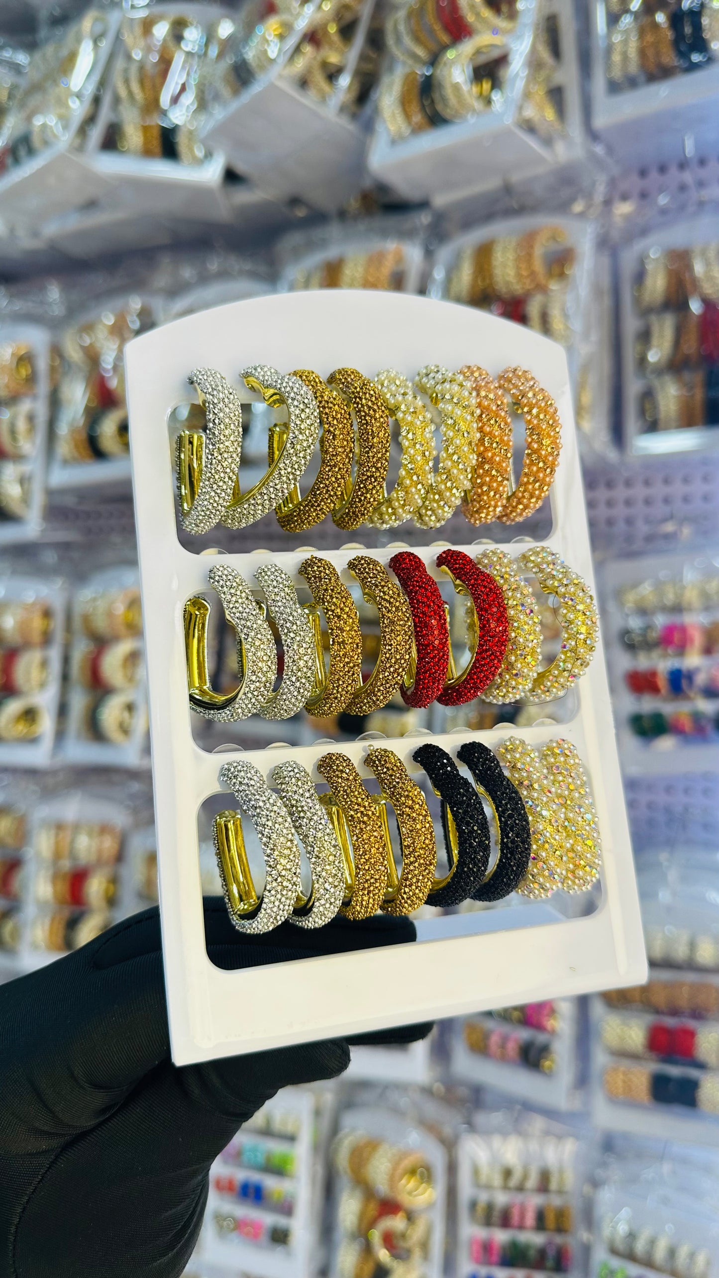 Zirconia Sugar Earrings pack