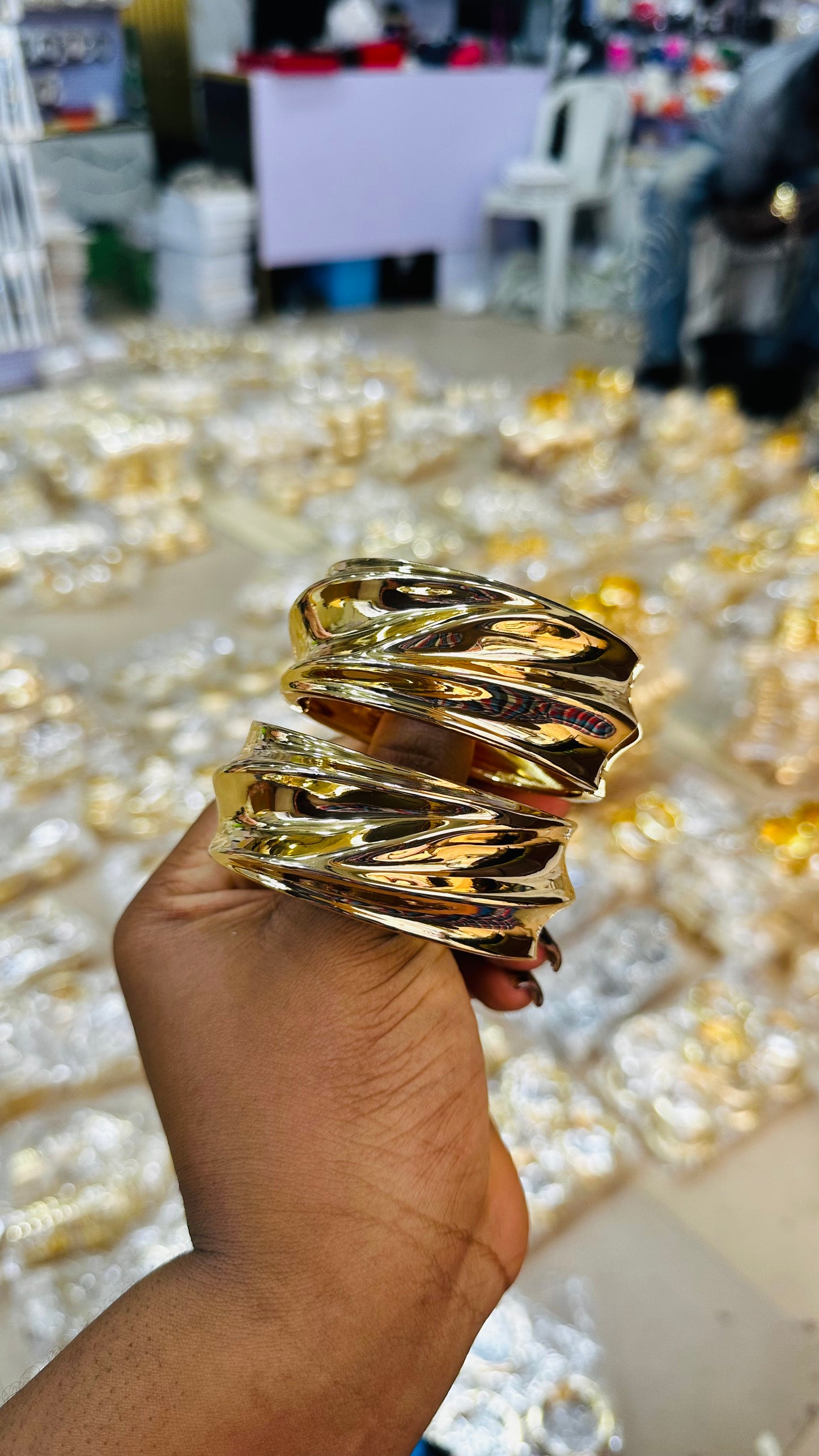 Chunky Bangles (steel quality)