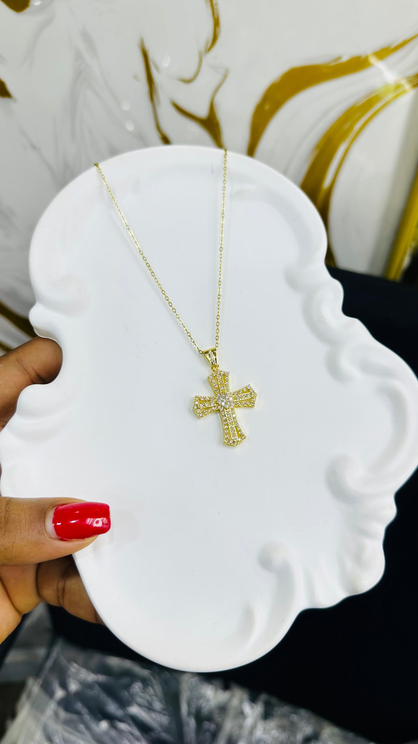Single Zirconia Necklace