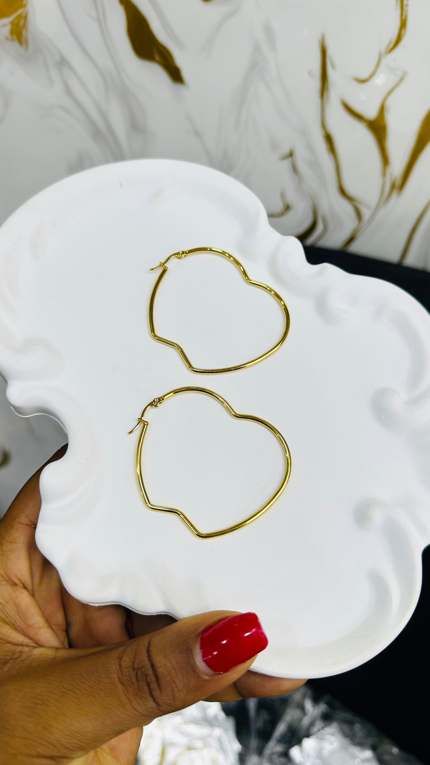 Steel Shapes Earrings (big size)