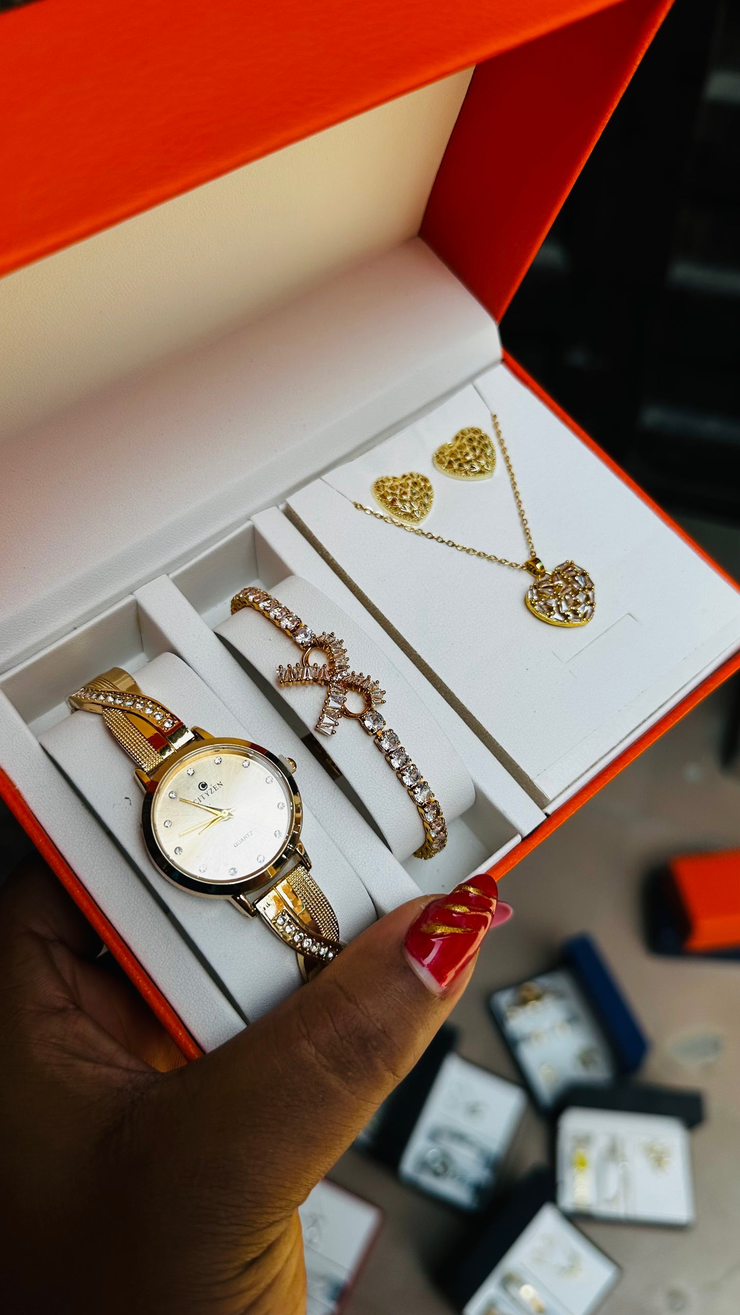 Jewelry Gift box (gold)