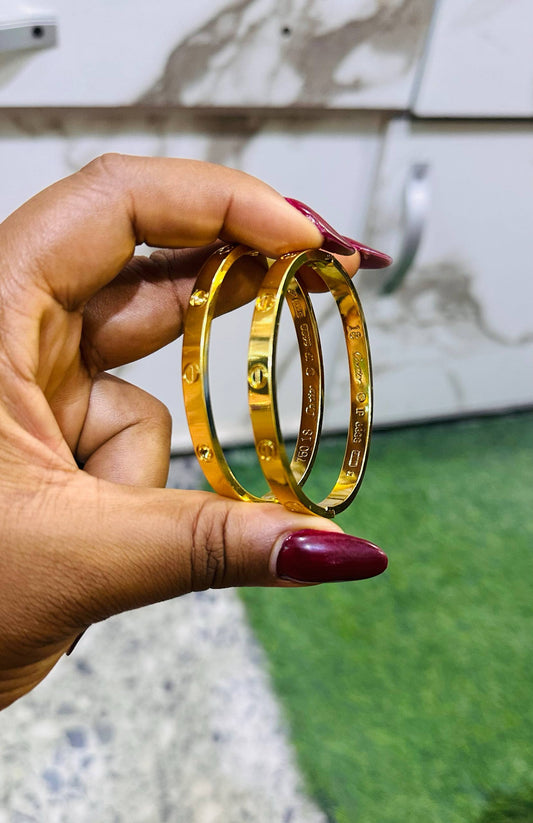 Cartier Steel bangles