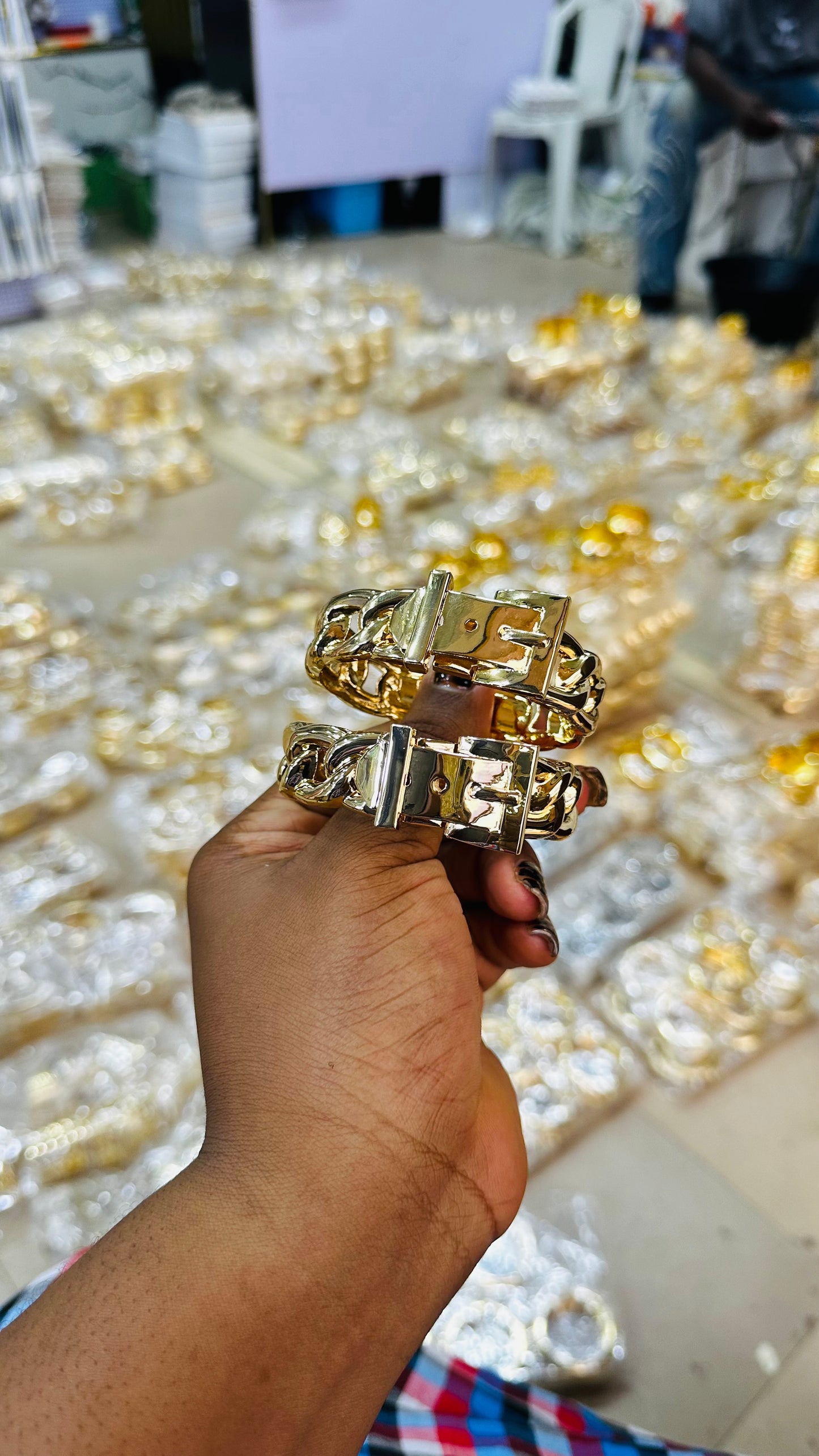 Chunky Bangles (steel quality)