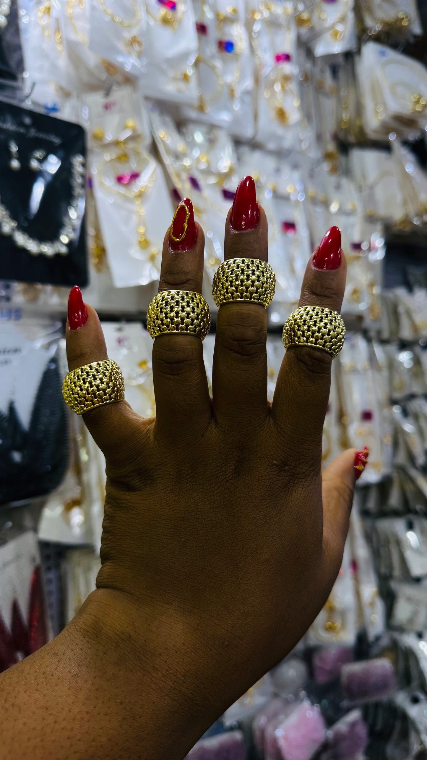 Chunky Knuckle rings (adjustable)