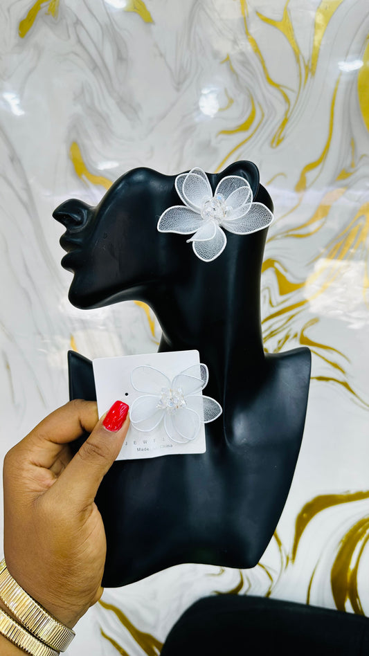 Flower Earrings (model 2)