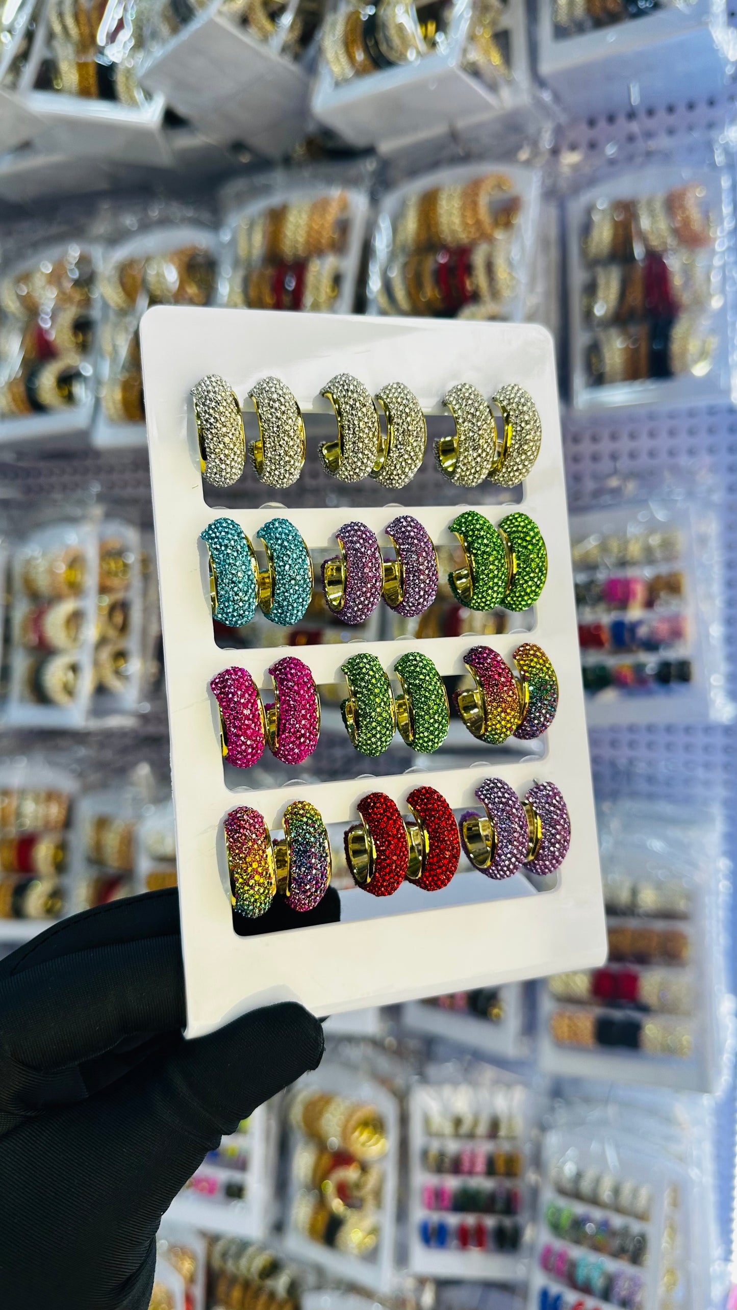 Zirconia Sugar Earrings pack