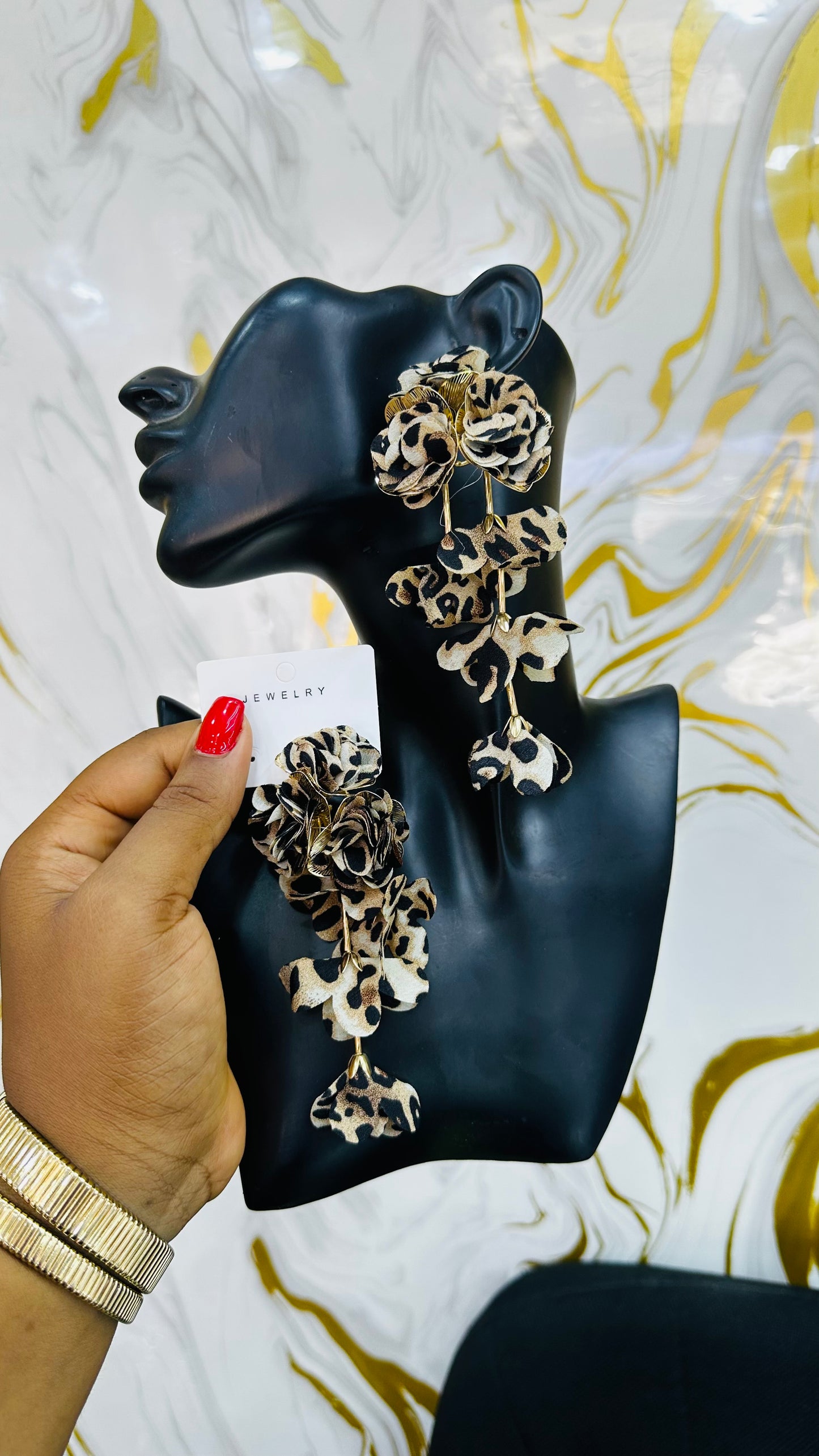 Flower Earrings (model 3)